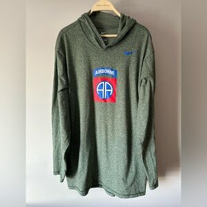 Nike Green Army Airborne Hoodie